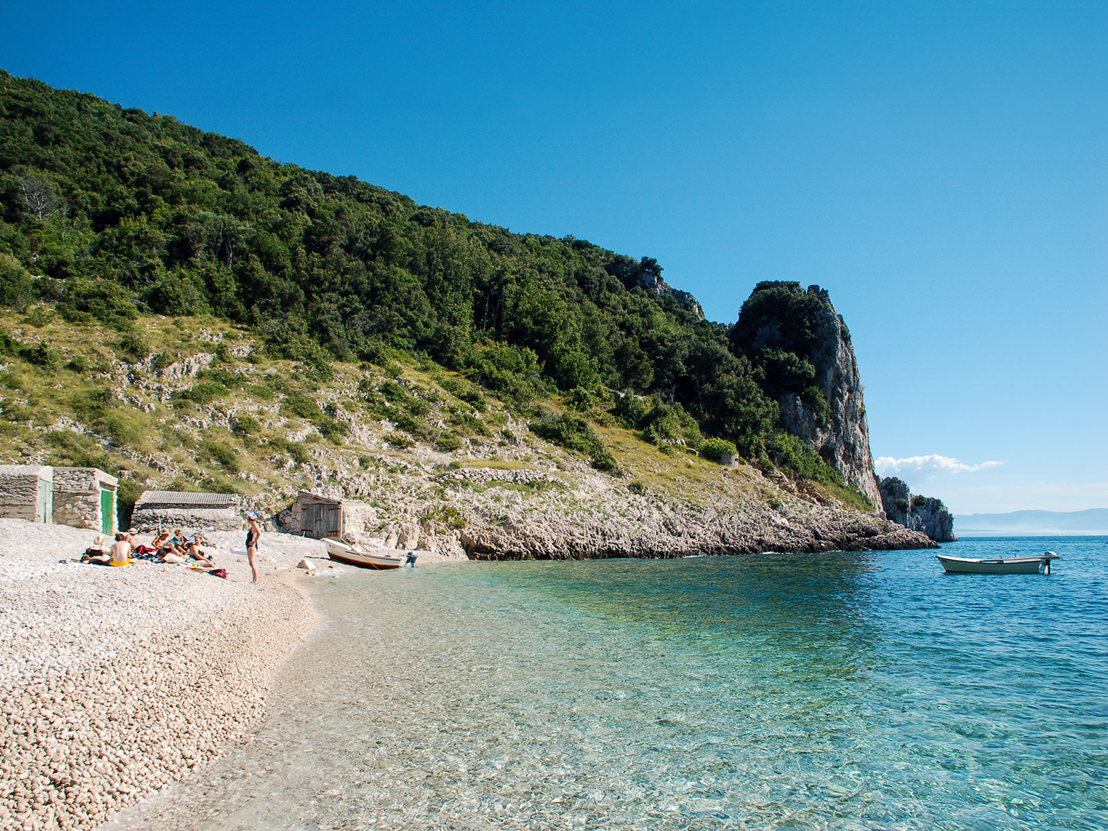 Brseč Beach