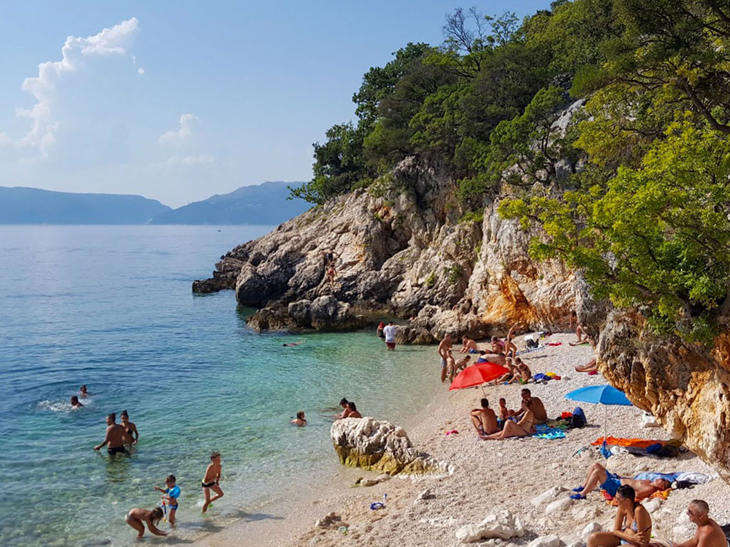 Dragozetići Praganeja Beach