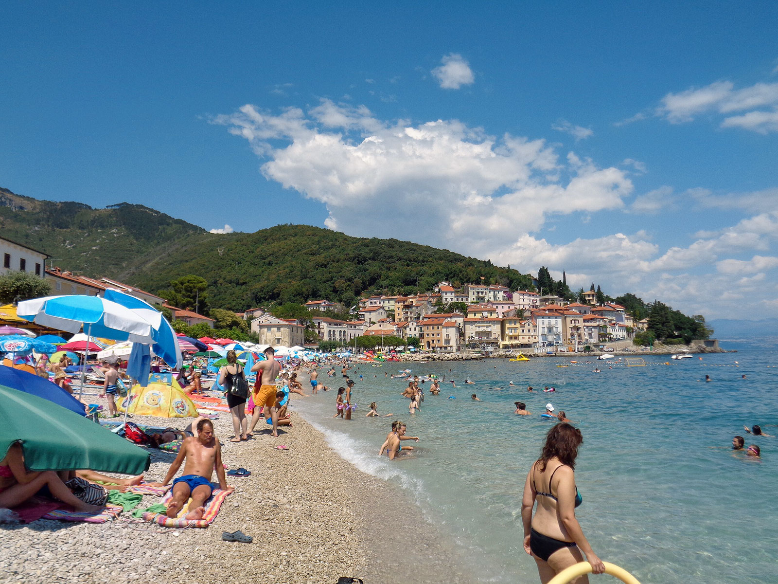 Mošćenička Draga Beach